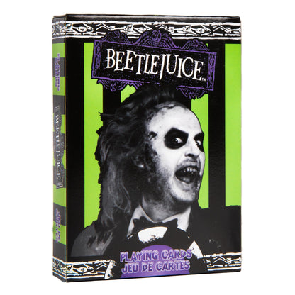 Aquarius Beetlejuice Playing Cards - Deck of Cards for Beetlejuice Fans - Unique Card Designs, Gift & Merchandise for All Ages