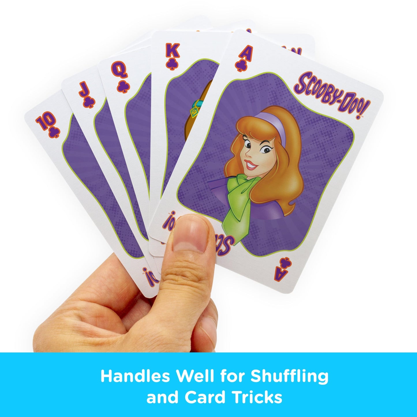 Aquarius Scooby Doo Playing Cards Standard Size - Themed Novelty Deck with 52 Unique Cartoon Designs - Collectible Merchandise Gift for Teens