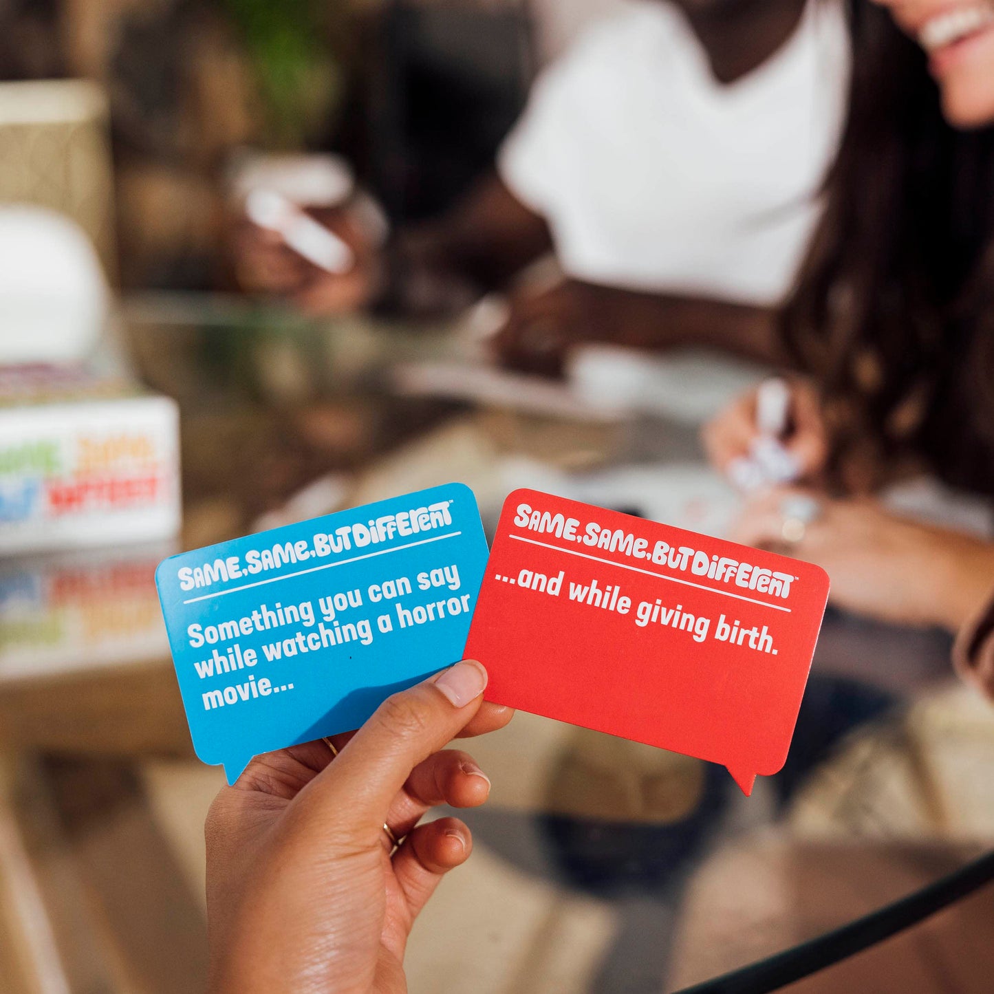Same Same But Different by Relatable, Adult Games for Game Night Social Gatherings, Includes 350 Cards, 8 Dry Erase Markers, 8 Dry Erase Cards,