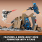LEGO Star Wars: The Mandalorian Ambush on Mandalore Battle Pack, Building Toy with 4 Star Wars Minifigures, Collectible Brick Built Playset, Star Wars