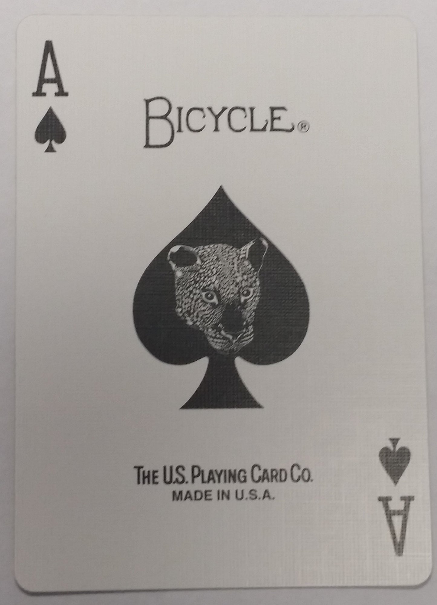 Bicycle Leopard Deck Playing Cards - Leopard Skin Back Design