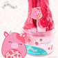 Original Squishmallows Scented Slime Jar, Strawberry, Calynda the Cow