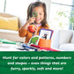 Peaceable Kingdom World of Eric Carle Discover and Learn Scavenger Hunt Game, Interactive Toddler Learning Cards for Colors Shapes and Numbers
