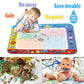 Alago Aqua Coloring Mat,Kids Toys Large Water Painting Mat,Toddlers Doodle Pad with 4 Colors,Gifts for Girls Boys Age 3 4 5+ Years Old,4 Pens,Drawing