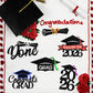 Chewarelly Pre Assemble 2026 Graduation Cupcake Toppers Set, 24 Pack