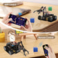 Robotics for Kids Ages 12-16, ACEBOTT 4 in 1 Smart Robot Arm with 5DOF + Tank Car, STEM Toys Coding Kit Compatible with Arduino & Scratch, App