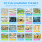 Interactive Learning Posters with Talking Astronaut Pen Tap to Learn ABCs Numbers Colors and Words Screen Free Educational Toy for Toddlers Ages 3