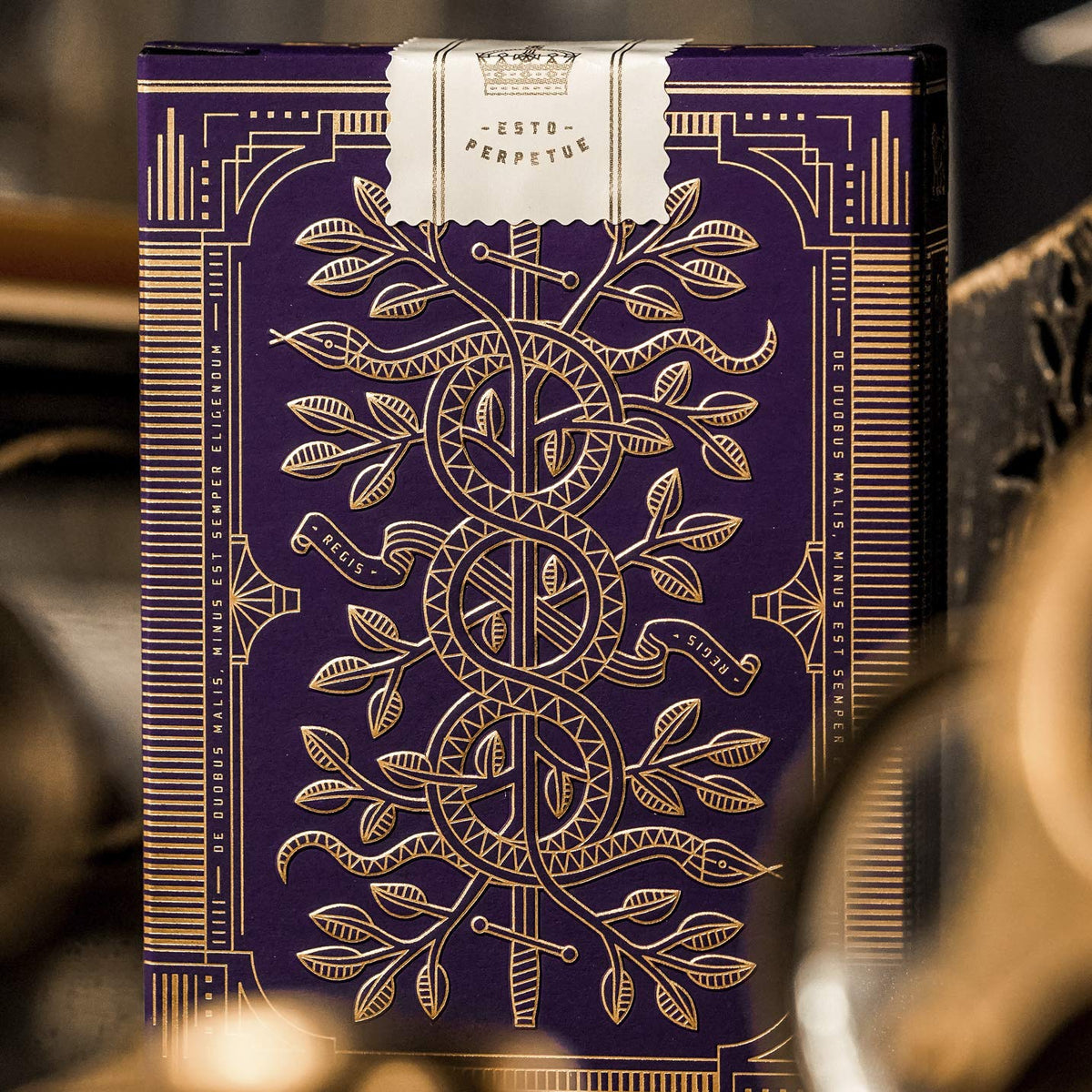 theory11 Monarch Playing Cards Purple - Regal Collector Style Poker Deck for Magic, Cardistry, Game Night, Party Games, Solitaire, Blackjack, Gifts