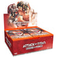 UniVersus: Attack on Titan: Origins of Power - Booster Display - Includes 24 Booster Packs (11 Cards Ea), Deck-Building Card Game, Randomly Assorted