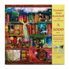 SUNSOUT INC - Treasure Hunt Bookshelf - 1000 pc Jigsaw Puzzle by Artist: Aimee Stewart - Finished Size 20" x 27" - MPN# 51067