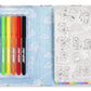 iscream Care Bears Color My Life Art Journal Kit with Sticker Sheet, Coloring Pages and Markers
