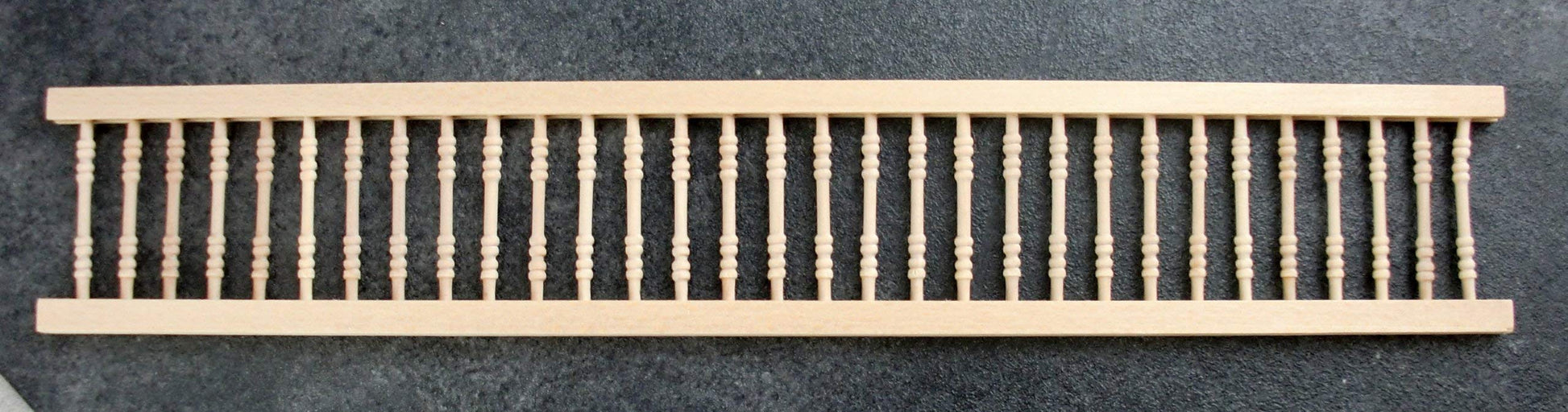 Dollhouse Miniature 2x12 Round Porch Railing #Cl70247