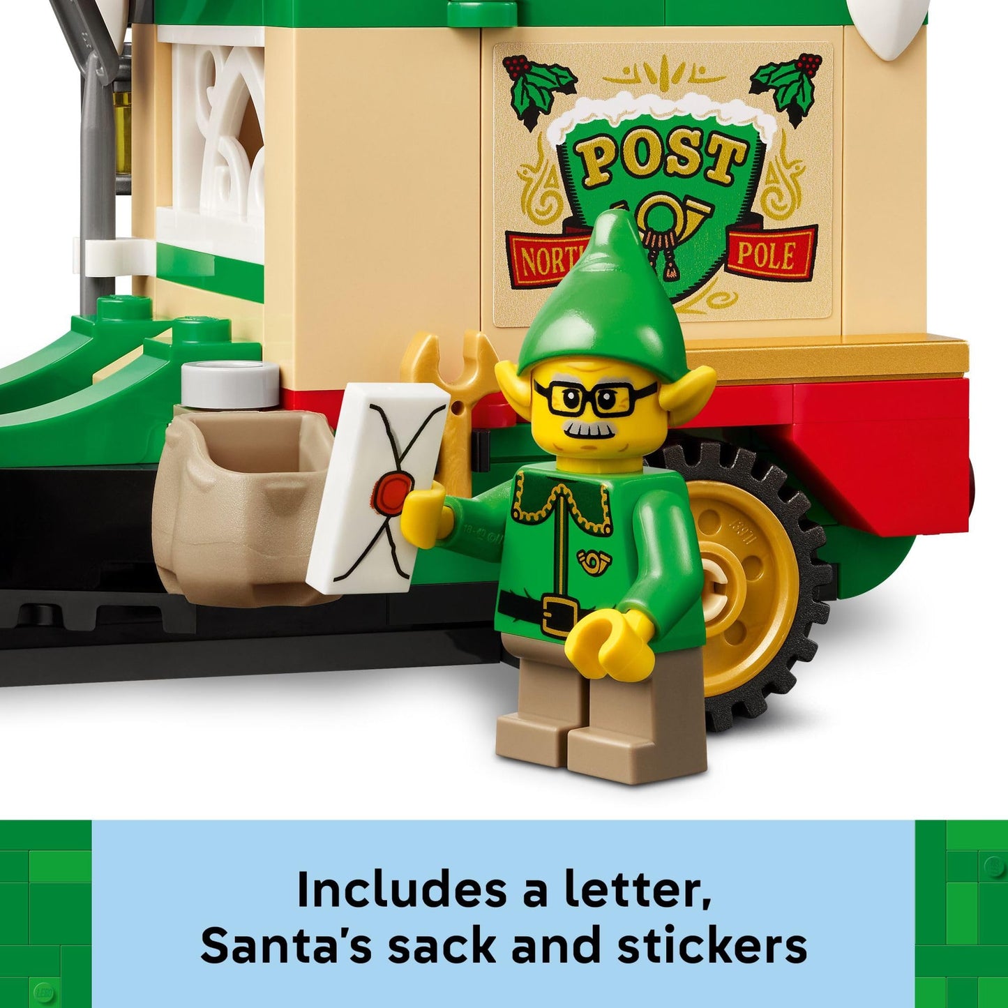 LEGO Santa’s Delivery Truck Building Toy for Kids - Construction Set for Play or Christmas Decor - Building Blocks for Girls & Boys, Ages 8+ - Holiday