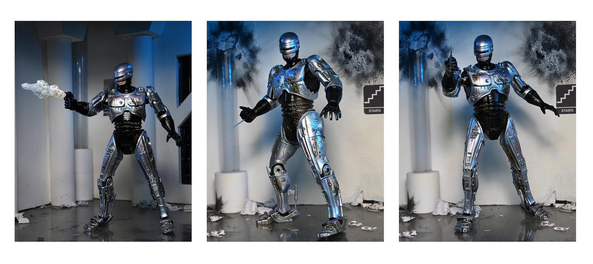 NECA - Robocop Battle Damaged Robocop w/Chair Ultimate 7" Action Figure