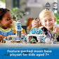 LEGO City Lunar Research Base Outer Space Toy for Kids who Love Space 60350, NASA Inspired Lunar Lander, Rover and Moon Buggy with 6 Astronaut
