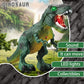 Bloolilies Dinosaur Toys, 2 Pack Electric Walking Dinosaur Toys for Kids 3-5 5-7 with LED Lights & Sounds & Roaring, Robot Dinosaur Figures for Boys