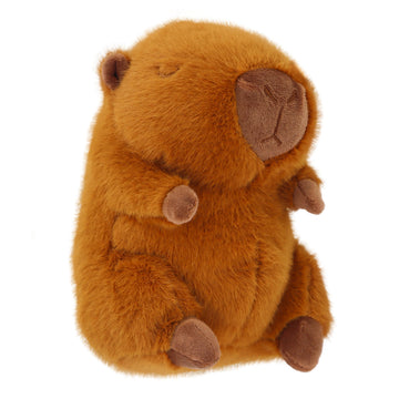 TXDRRA Cute Capybara Plush Toy - Soft Stuffed Animal for Kids, Girls, and Boys, Brown Cuddly Capybara Plushie, Birthday