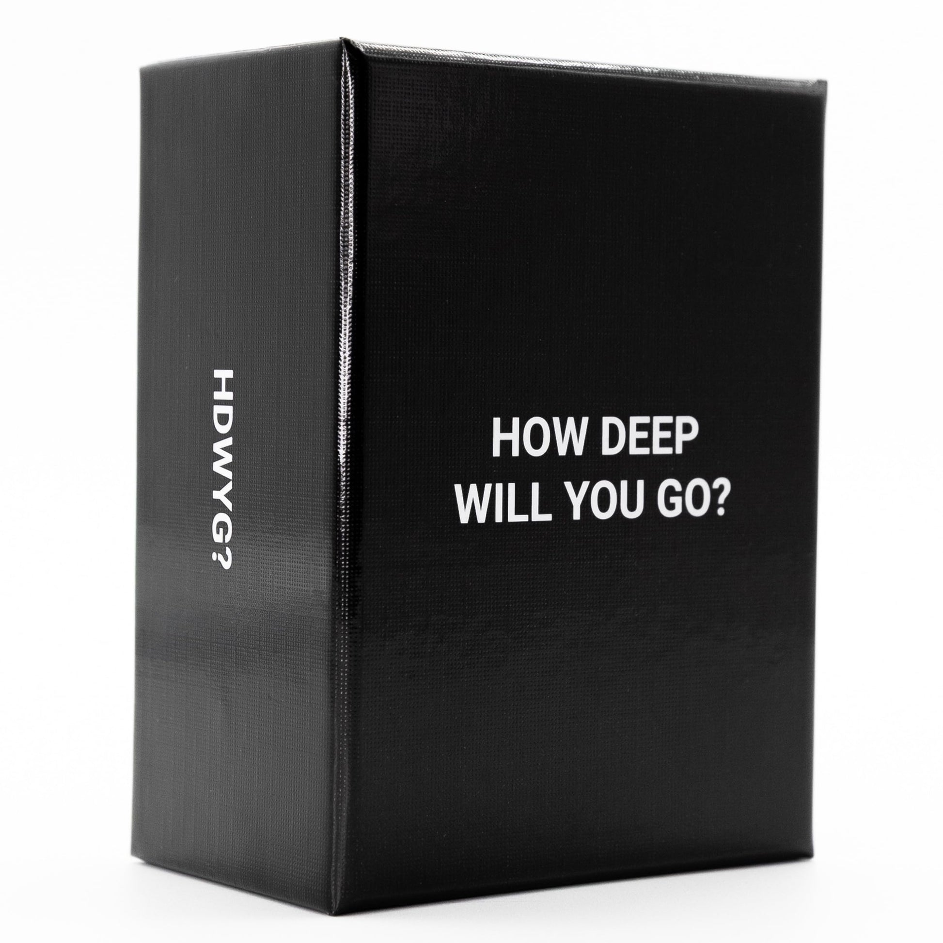 How Deep Will You Go? Card Game - 99 Deep Conversation Questions - Build Meaningful Connection - for Friends, Couples, Family, 1-1 Or in Groups