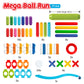 SmartMax Mega Ball Run STEM Magnetic Discovery Building and Ball Run Set Featuring Safe, Extra-Strong, Oversized Building Pieces for Ages 3+