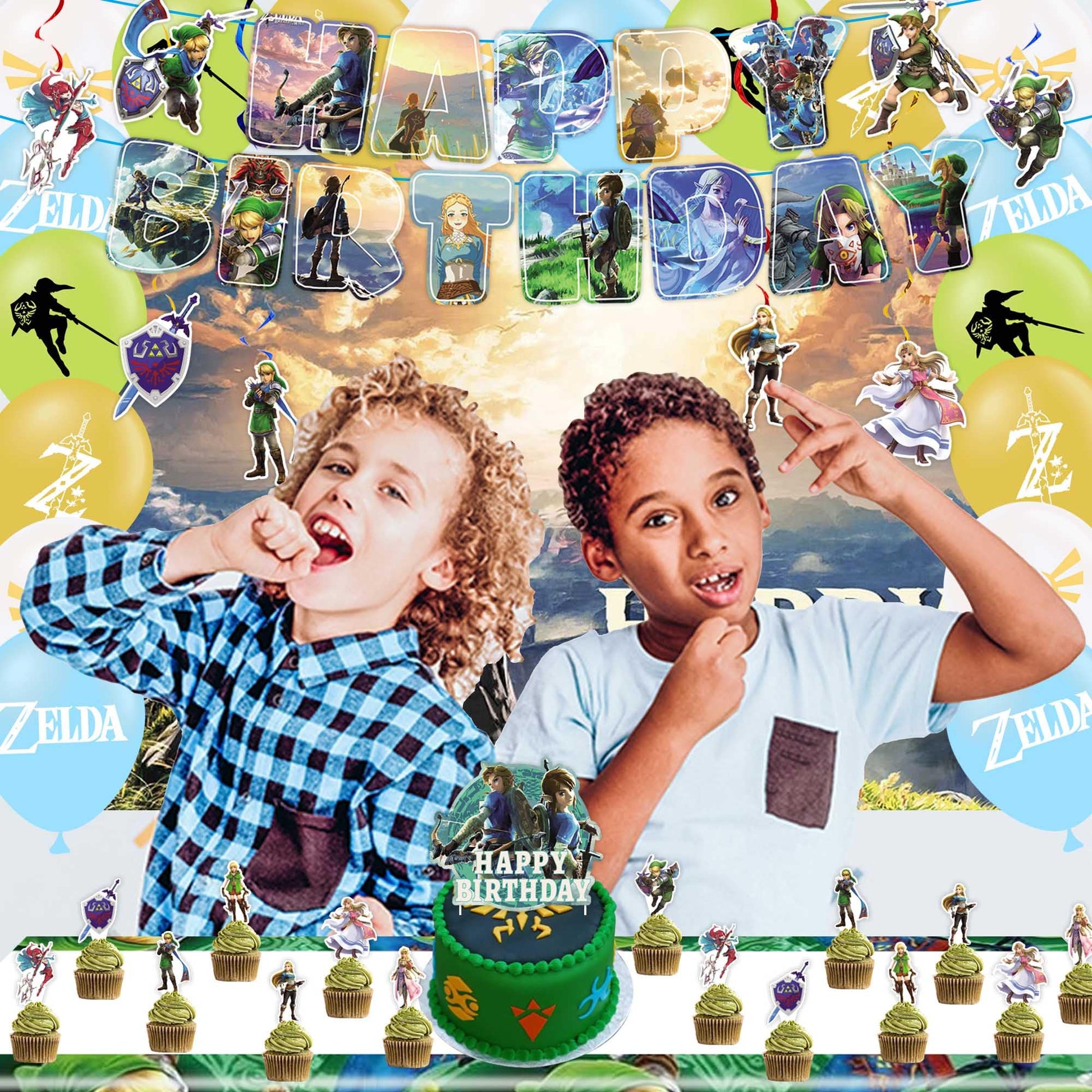 Legend Party Supplies, Green Birthday Party Decorations