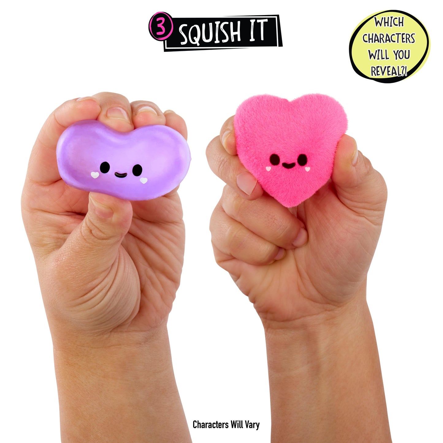 Fluffie Stuffiez Round Candy and Gummy Bear Minis Collectible Feature - Surprise Reveal Unboxing Soft and Squishable Tactile Play Fidget DIY