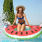 Inflatable Watermelon Pool Float for Adult Large Swimming Tube 4Feet Ring Adult Floaties Outdoor Swim Pool Toy Party Decoration