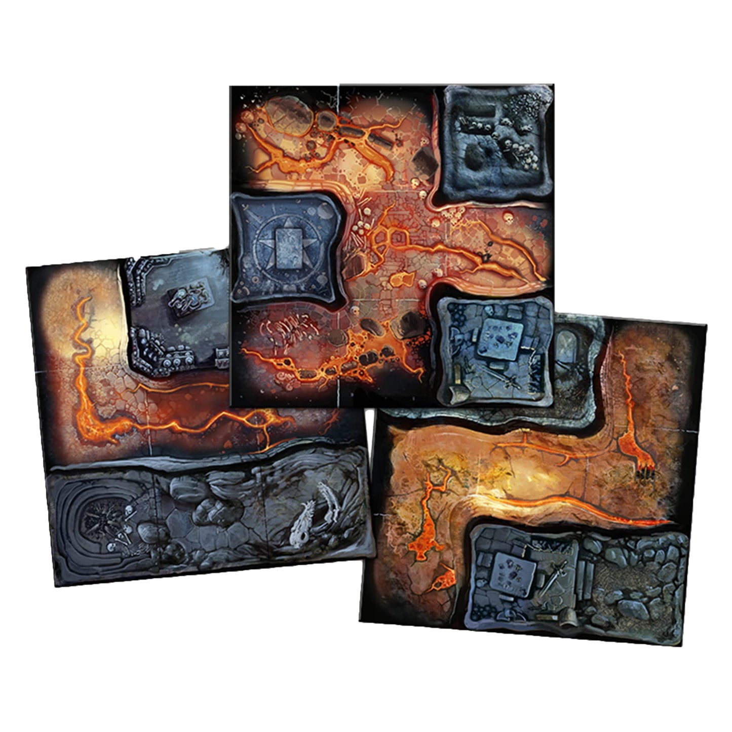CMON Massive Darkness: A Quest of Crystal & Lava Expansion - Embark on an Epic Dungeon-Crawling Adventure! Strategy Game for Kids and Adults, Ages