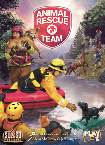 Animal Rescue Team by Play To Z | Cooperative Disaster Rescue Game | Save Cats, Dogs & Farm Animals | Family Game | Ages 8+ | 2-4 Players | 2026