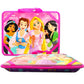 Disney Princess Lap Desk Activity Set - Arts & Crafts Bundle of Lap Desk, Coloring Book, Stickers, Games, Puzzles, More | Disney Princess Travel Pack