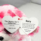 Ty Beanie Boo Rory Valentine Dog - 6"