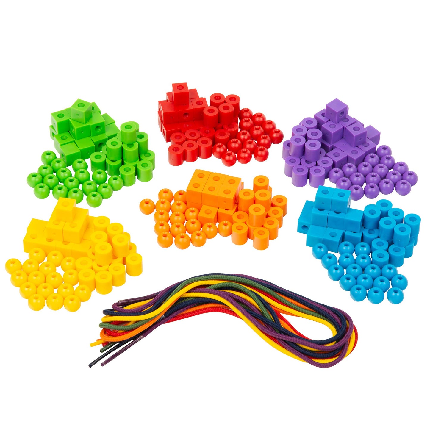 Kids First Math: Lacing Beads Math Kit w/Activity Cards | Develop Skills in Counting, Sorting, Sequencing, Pattern Recognition | Visual Hands-on Math