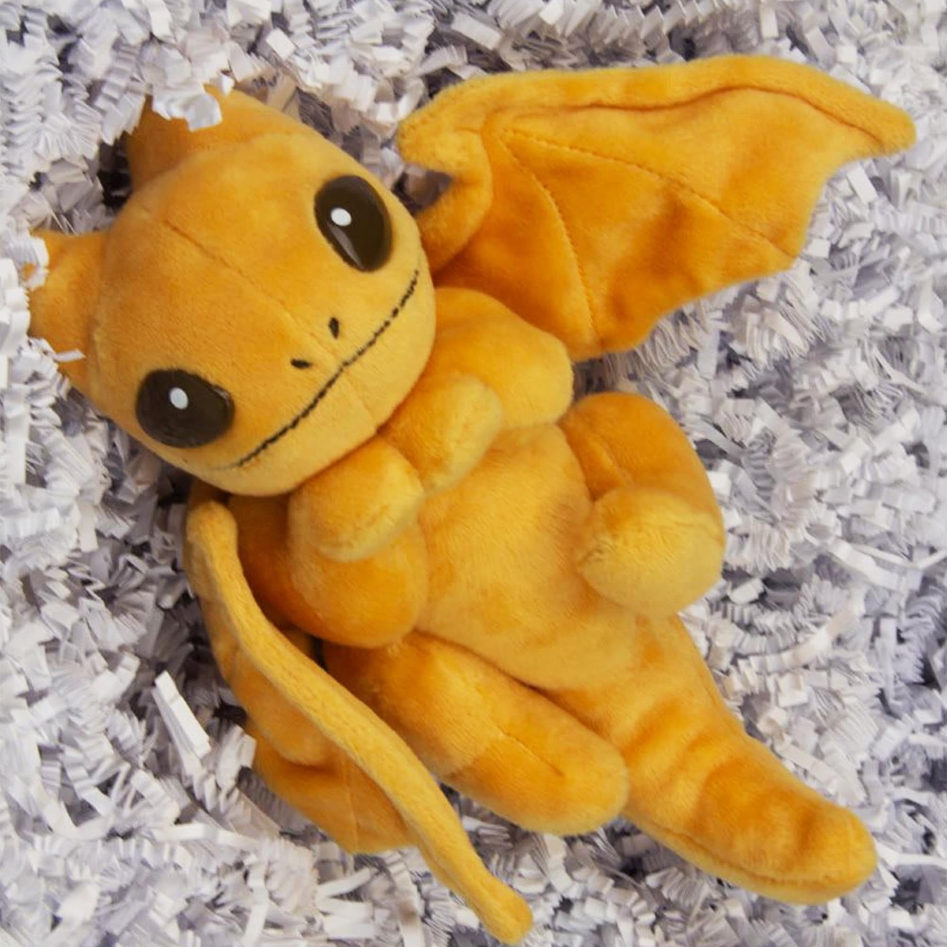 Toynami Miyo's Mystic Musings Little Embers Deluxe 7-Inch Plush Dragon (Gold)
