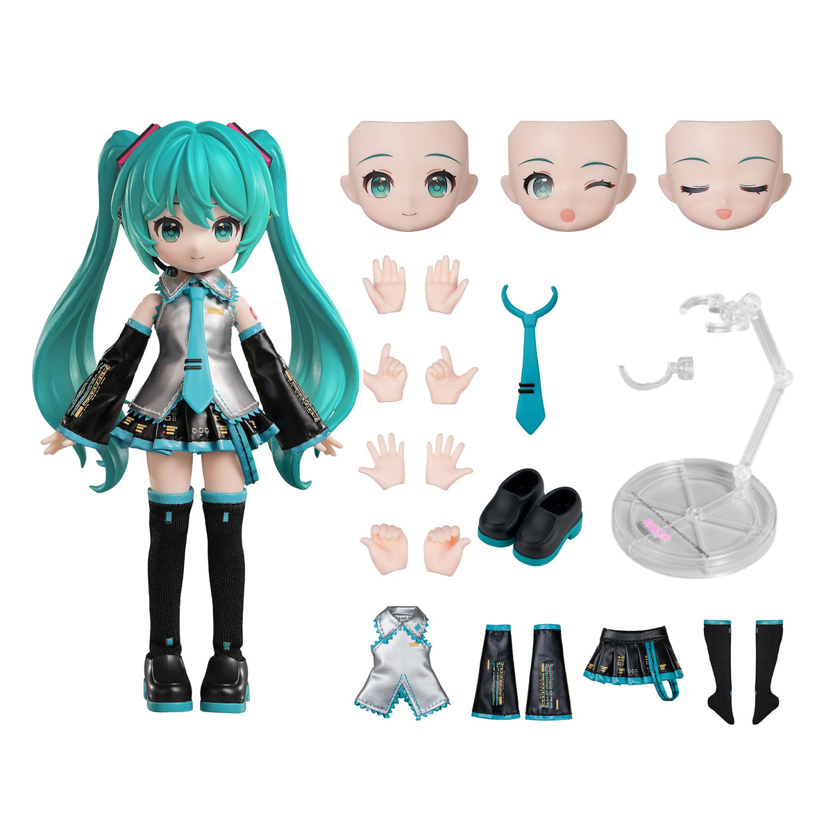 BLOKEES - DaaLaMode Series - Hatsune Miku Official Outfit - Model Kit - Assembly Required - No Tools - No Cutting - No Paint - No Glue - 14+