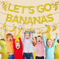 Banana Party Decorations Banana Birthday Decorations Banana Decorations with Let's Go Bananas Banner Garlands Hanging Swirls Balloons