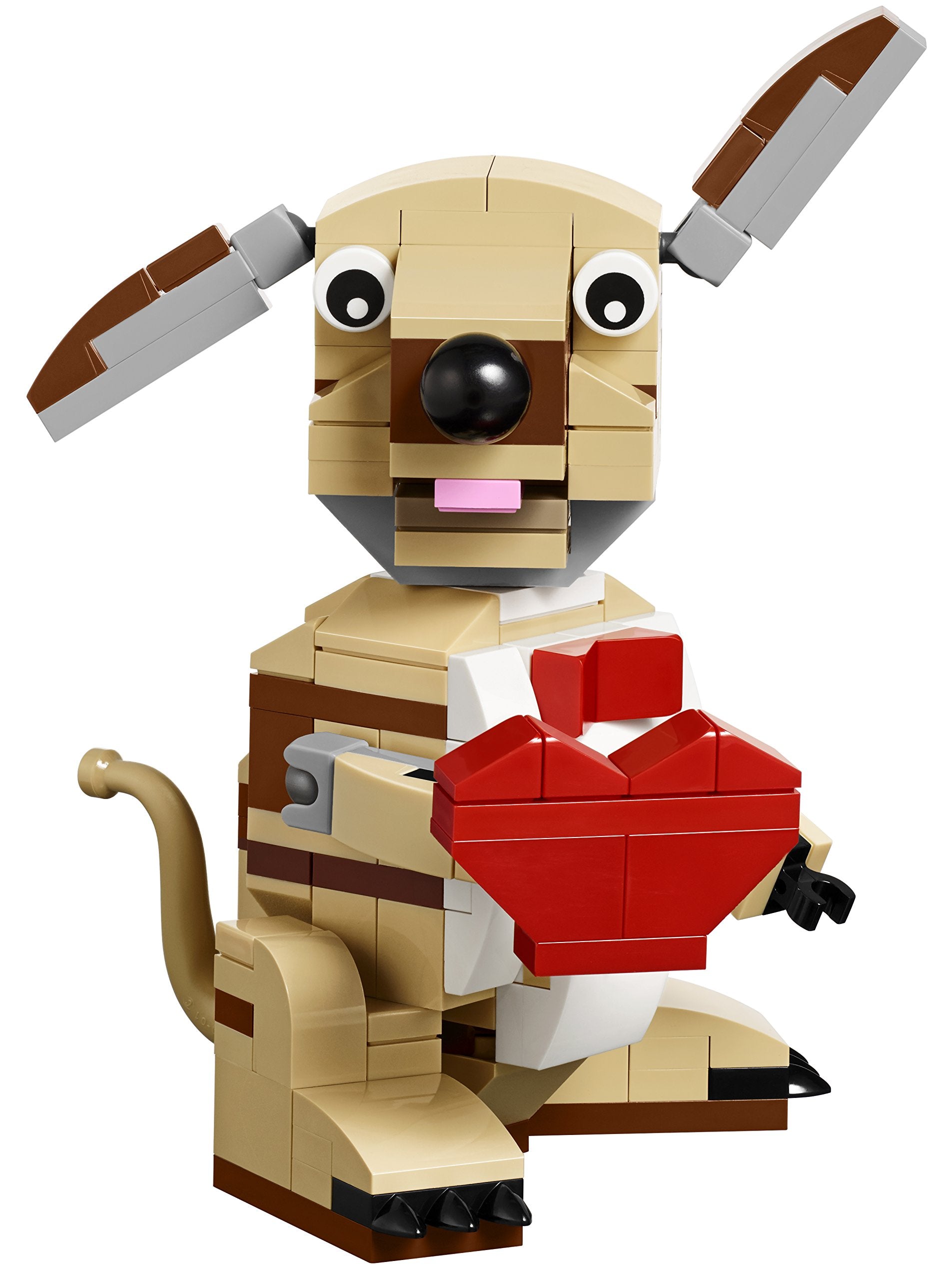 LEGO Bricks & More Valentines Cupid Dog 40201 Building Kit