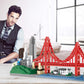 KLMEi Architecture Skylines Micro Mini Block San Francisco Building Model Set Present Gift for Adults Ages of 14+ 1610pieces