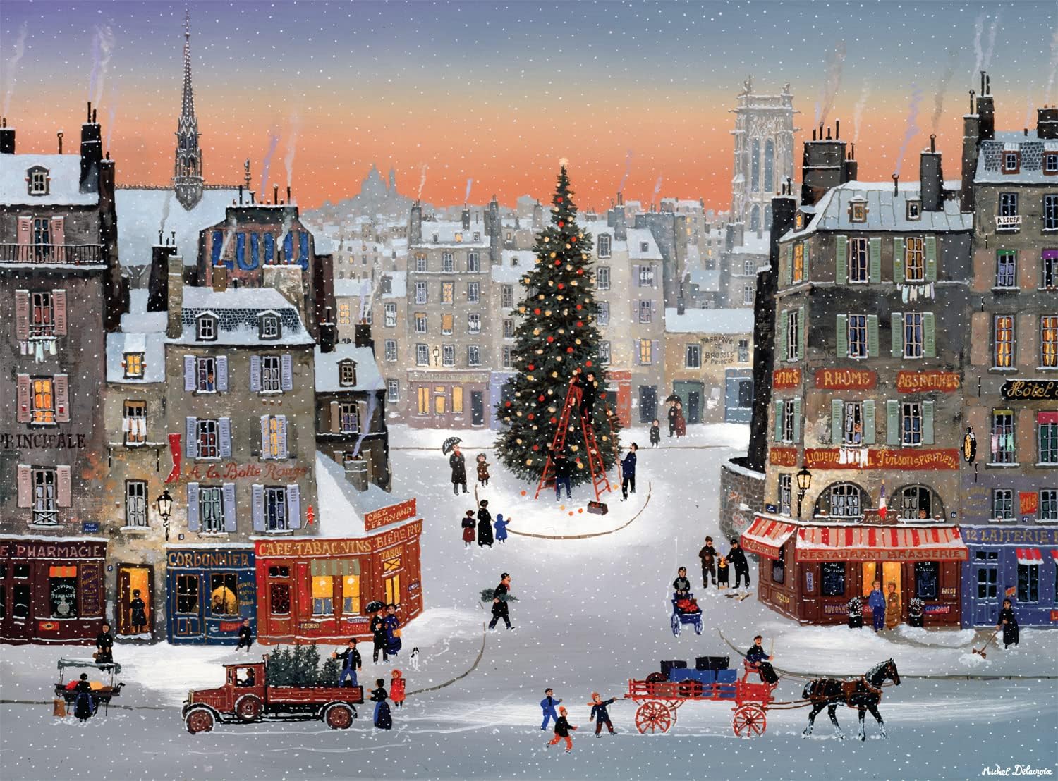 Buffalo Games - Noël est de Retour - 1000 Piece Jigsaw Puzzle for Adults