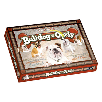 Late for The Sky Bulldog-Opoly Board Game - Bulldog Lovers Family Game, Property Trading Dog Theme, 2-6 Players, Ages 8+, Great Gift for Dog Owners
