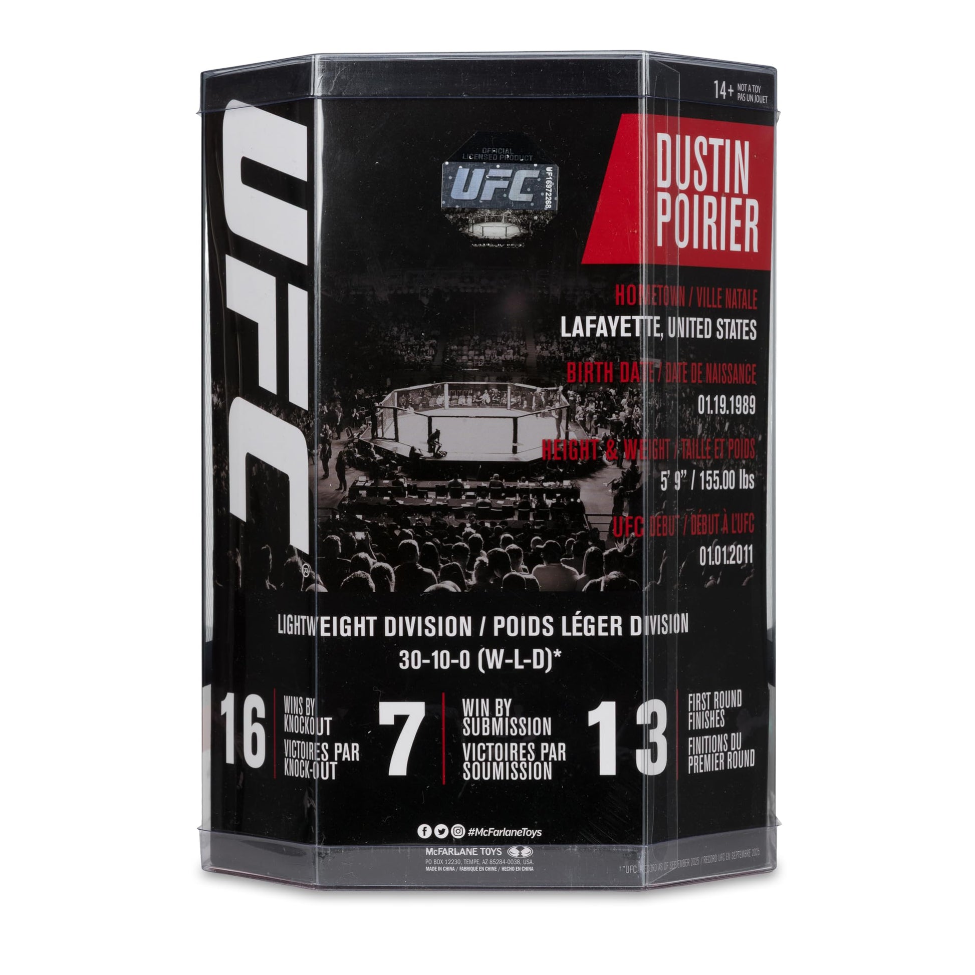 McFarlane Toys- UFC Dustin Poirier 7in Posed Figure McFarlane's SportsPicks