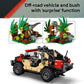 LEGO Jurassic World Raptor Off-Road Escape Dinosaur Toy - Building Playset with Dinosaur Action Figures, Jurassic World Toy for Boys & Girls, Ages 6+