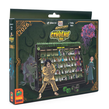 365 Adventures: Cthulu 1926 (2026) Calendar - Year-Long Solo Cosmic Horror Adventure Game with Daily Challenges & Investigations in Arkham for Kids