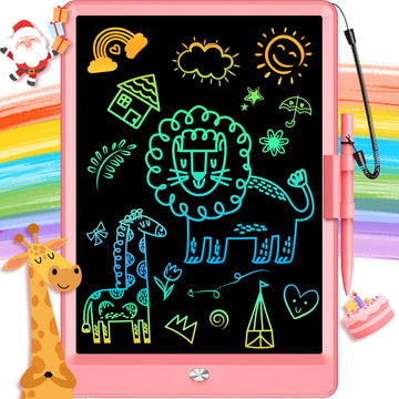 10 Inch LCD Writing Tablet Toy for 3 4 5 6 7 8 Year Olds - Erasable Electronic Drawing Pad and Doodle Board as Montessori Educational - Kids Christmas