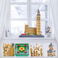 Big Ben Building Block Set, London Architecture Micro Blocks Kit with Clock Tower Model, Creative Construction for Home Office Decor, Unique Gift