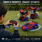 WEYFASS 2.4GHz RC Spider Car, Transforming Robot Stunt Vehicle