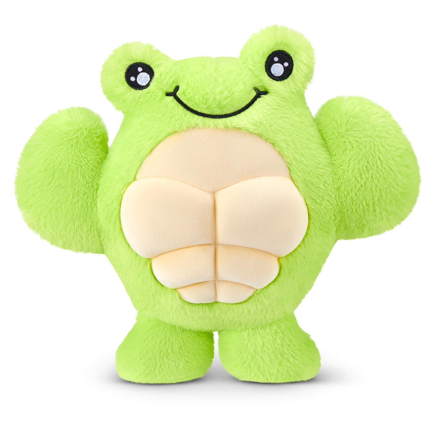 BUFFYS Series 1 (Frog) 8 Inch by ZURU Featuring Cuddly Squishy Comfort Design, Ultra?Soft Materials, Adorable Stuffed Animal Characters, Perfect