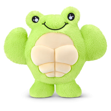 BUFFYS Series 1 (Frog) 8 Inch by ZURU Featuring Cuddly Squishy Comfort Design, Ultra?Soft Materials, Adorable Stuffed Animal Characters, Perfect