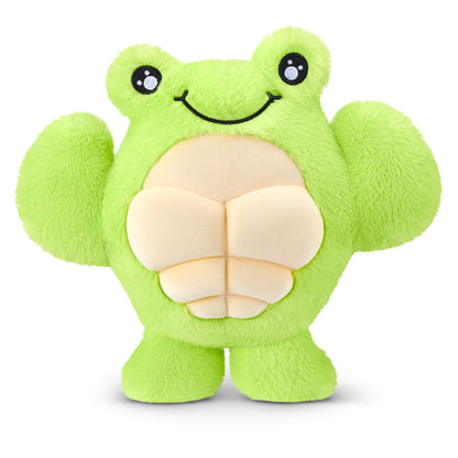 BUFFYS Series 1 (Frog) 8 Inch by ZURU Featuring Cuddly Squishy Comfort Design, Ultra?Soft Materials, Adorable Stuffed Animal Characters, Perfect