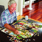 White Mountain Puzzles Television History - 1000 Piece Jigsaw Puzzle