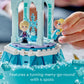 LEGO Disney Frozen Anna and Elsa’s Magical Carousel 43218 Ice Palace Building Toy Set with Disney Princess Elsa, Anna and Olaf, Great Birthday Gift