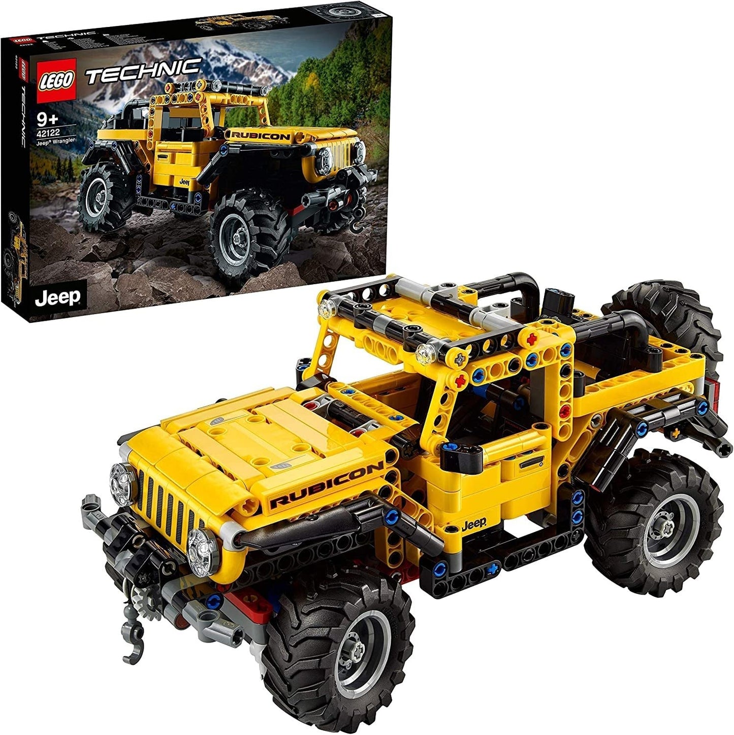 LEGO® Technic™ Jeep® Wrangler 42122; An Engaging Model Building Kit for Kids Who Love High-Performance Toy Vehicles